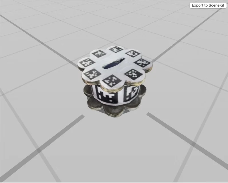Additional view of the Spatial Gate experiment